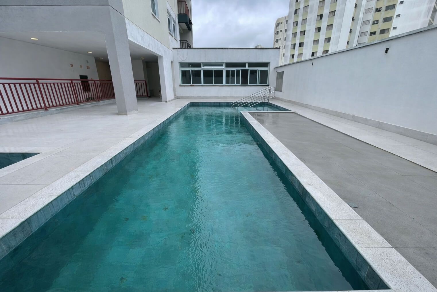 Foto da obra do Edifício SPOT